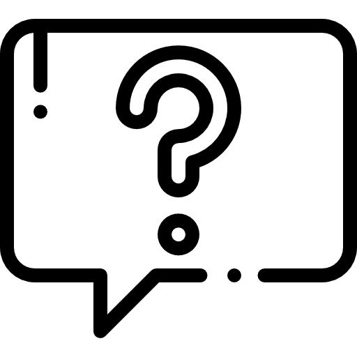 Question information interface question mark icon