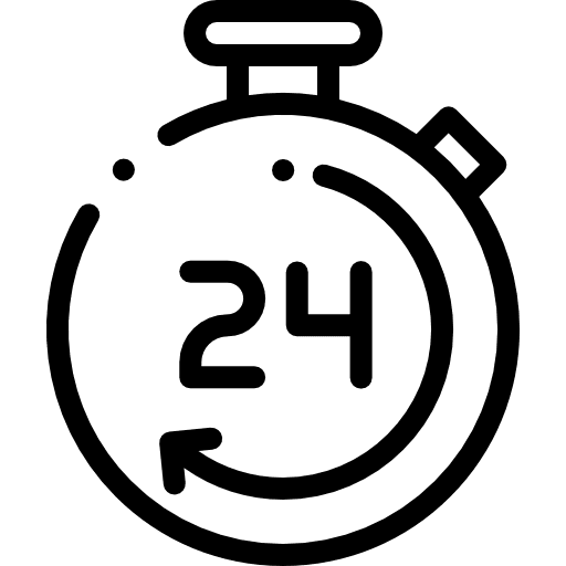 Stopclock chronometer time time and date icon