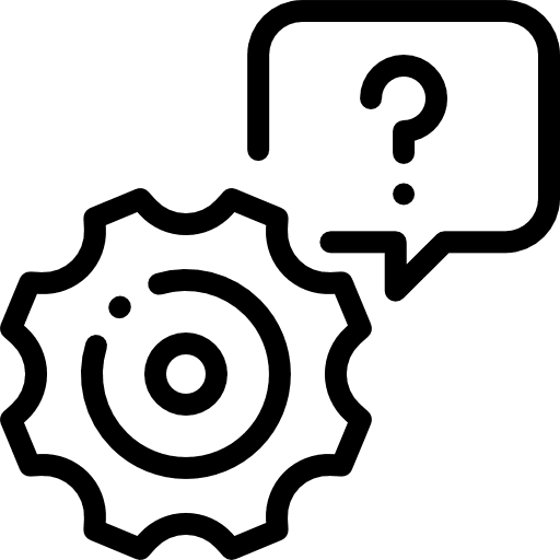 Settings ui tools and utensils help icon