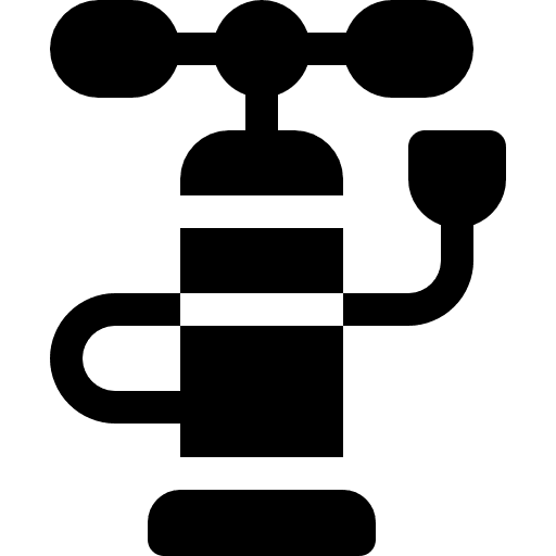 Air pump transportation miscellaneous construction and tools icon