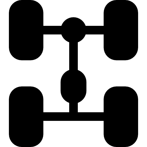 Chassis miscellaneous wheels structure icon