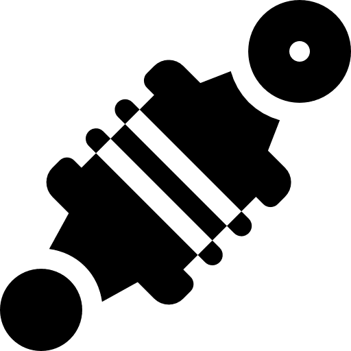 Damper motor damper transportation icon