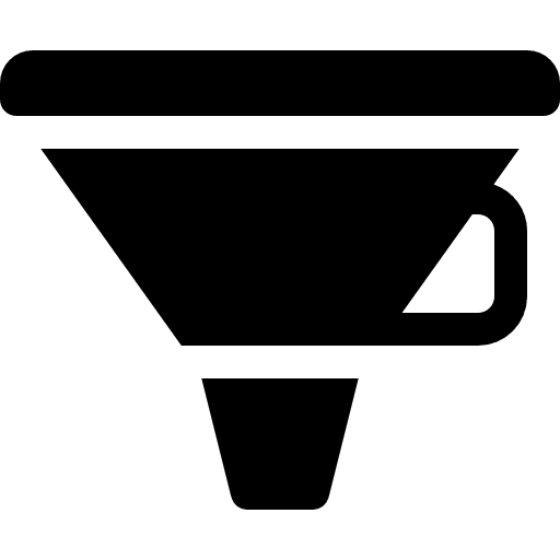 Funnel tool ui filter icon