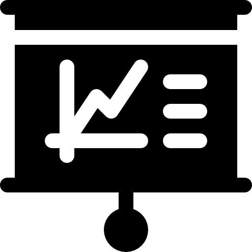 Line chart dollar line graph graphic icon