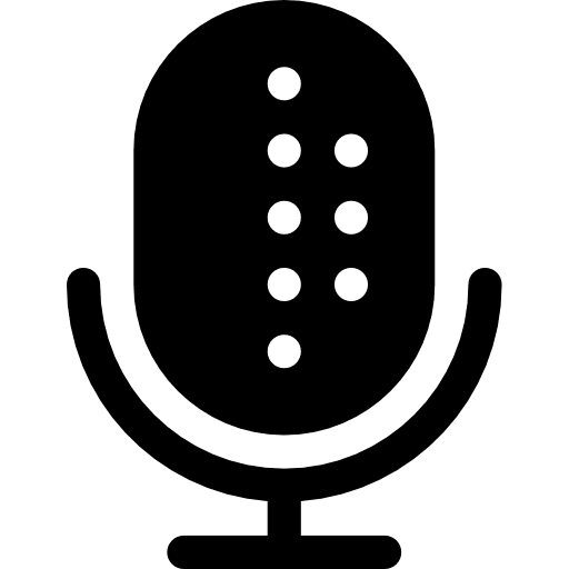 Microphone sound unmute electronics icon