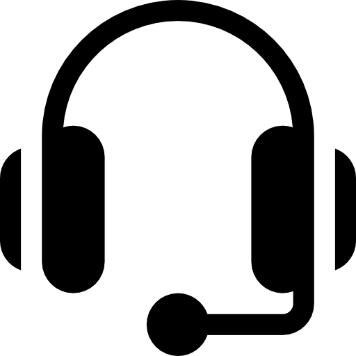 Support music and multimedia commerce and shopping microphone icon