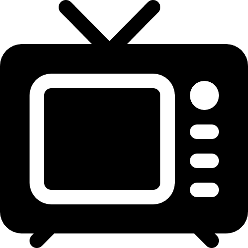 Tv television technologies tv icon