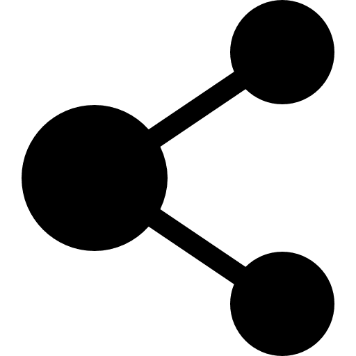 Share circles connector ui icon