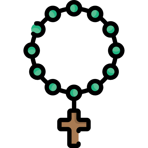 Rosary prayer cultures christian icon