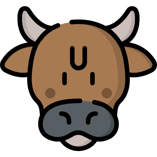 Cow hindu hinduism animals icon
