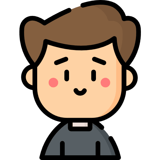 Pastor priest occupation profession icon