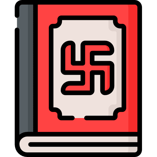 Vedas cultures religion book icon