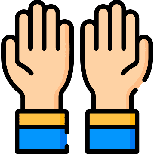 Pray gestures indian hands and gestures icon