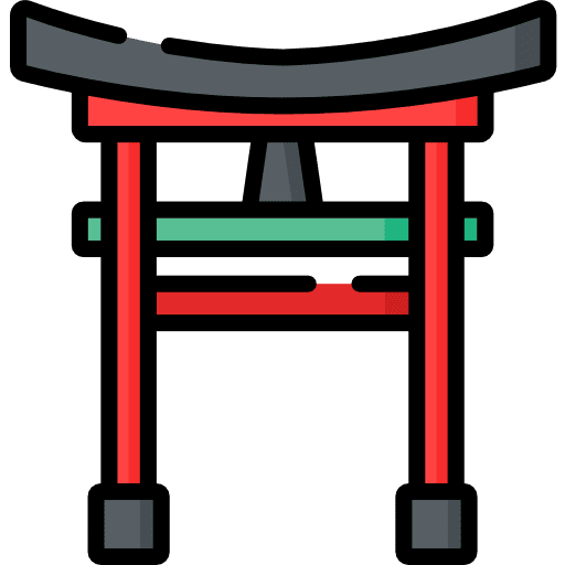 Torii cultures architecture and city torii icon