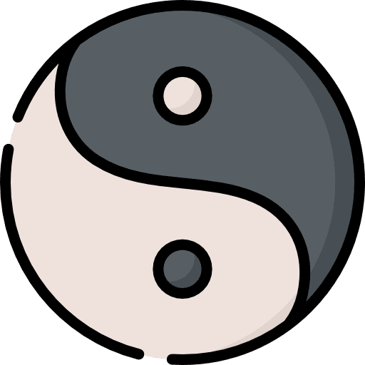 Yin yang taoism faith cultures icon