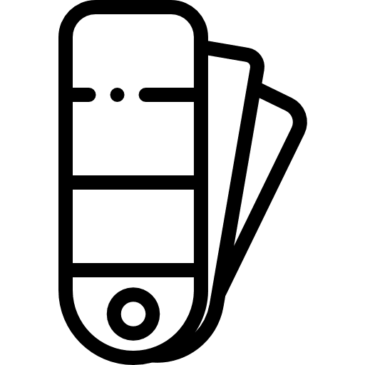 Color palette painter colors art and design icon