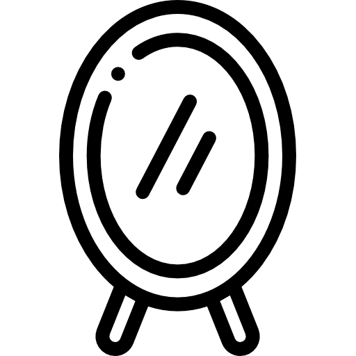 Mirror mirror furniture and household reflection icon