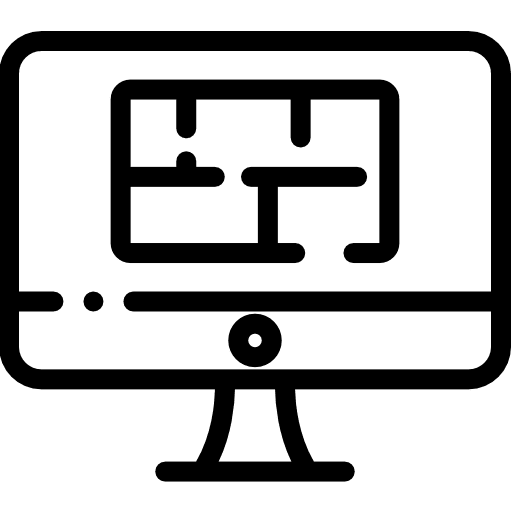 Blueprint graphic design designing sketch icon