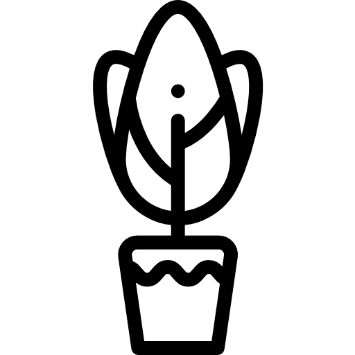 Plant pot botanical plant pot botanic icon