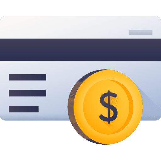 Credit card credit card commerce business and finance icon