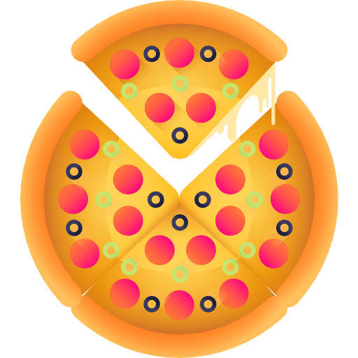 Pizza food food and restaurant italian food icon