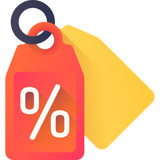 Promo price tag promo discount icon