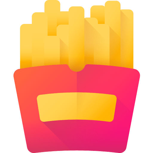 French fries food and restaurant fast food restaurant icon