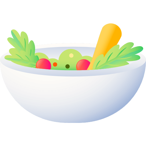Salad vegetables salad healthy food icon