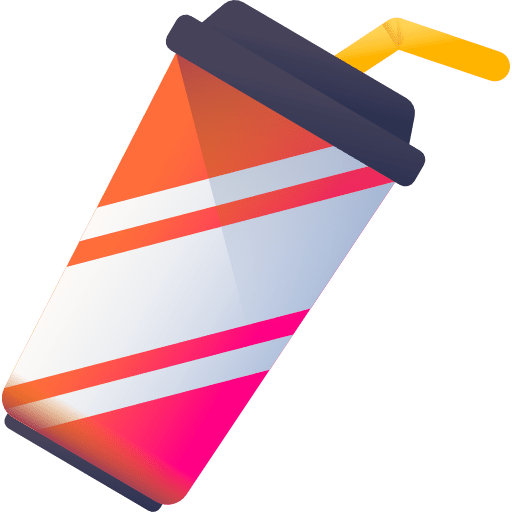 Soft drink beverage food and restaurant cola icon