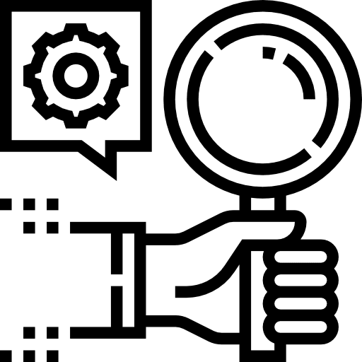 Effective competent gear analysis icon