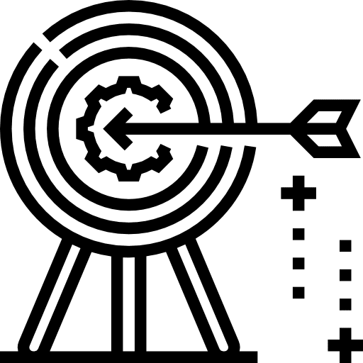 Goal goal networking purpose icon