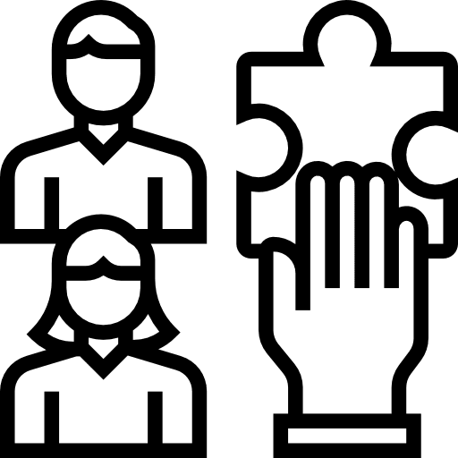 Team person networking network icon