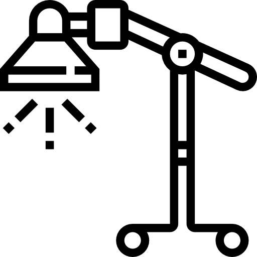 Lighting stage illumination studio icon