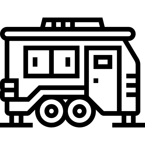Trailer trailer vehicle home icon