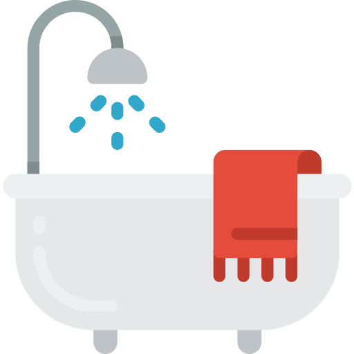 Bathtub bathroom bathtub clean icon