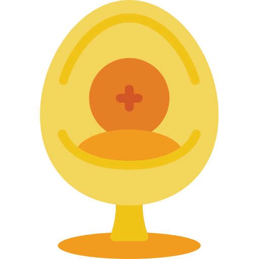 Chair sitting bedroom furniture icon