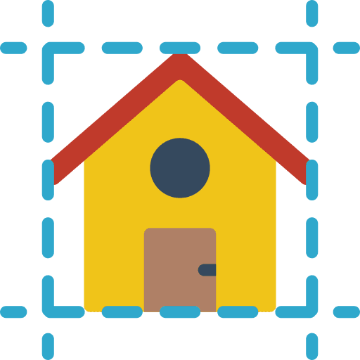 House construction home real estate icon