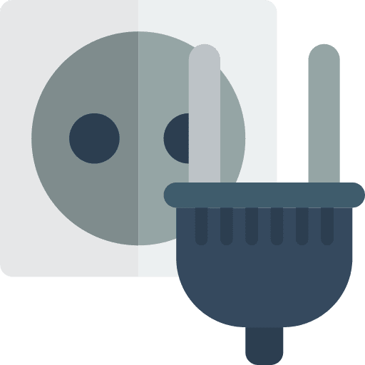 Socket socket plug technology icon