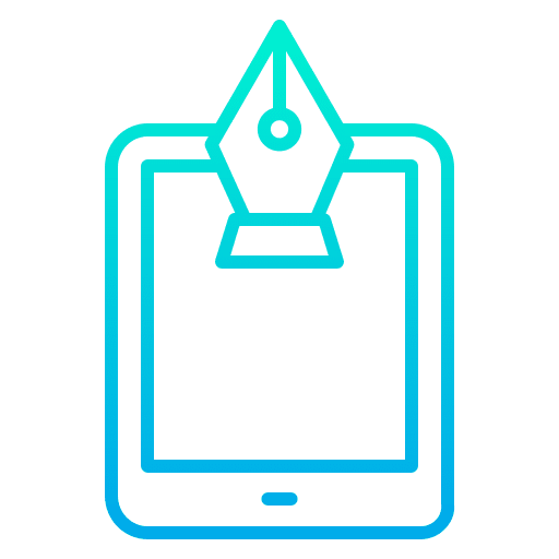 Fountain pen fountain pen electronics art icon