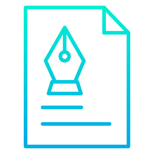 Document tool essay notes icon