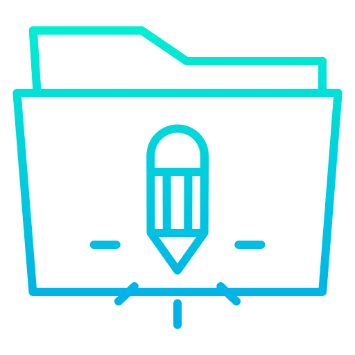 Folder document folder edit tools icon