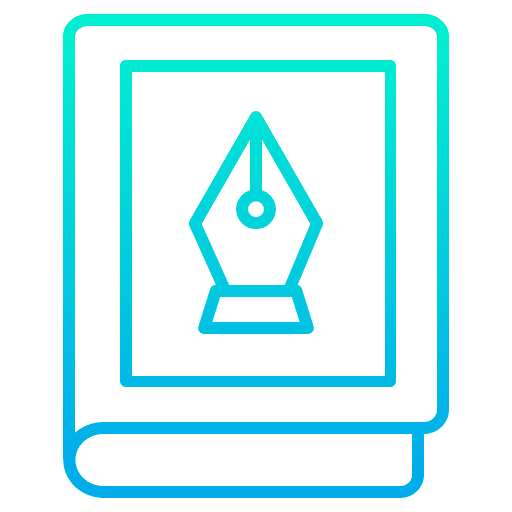 Book book writing tools writing icon
