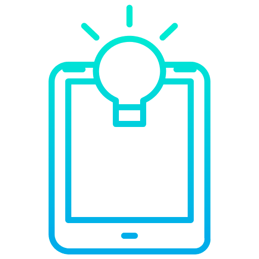 Idea electronic idea technology icon