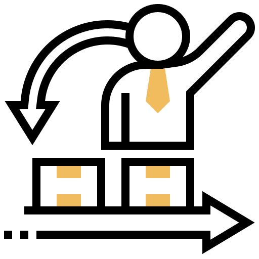 Product manage business and finance stakeholder icon