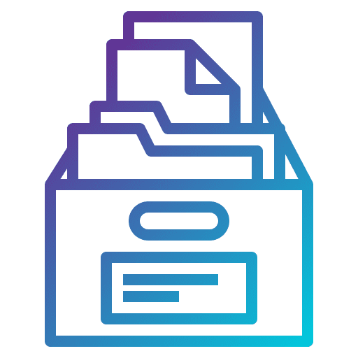 Files folder folders office material icon