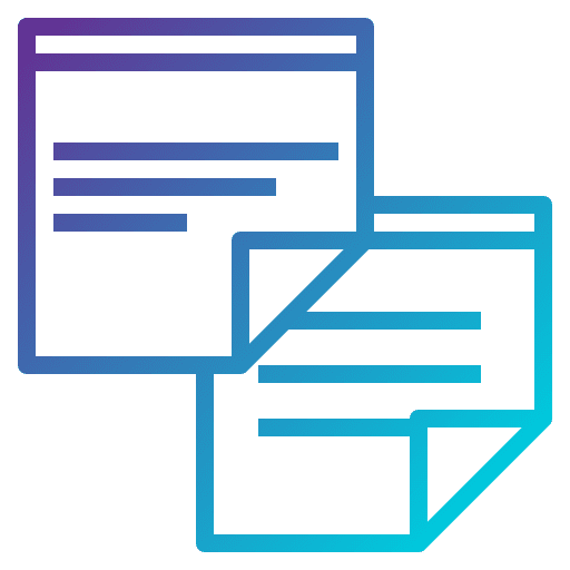 Note files and folders stack sticky note icon