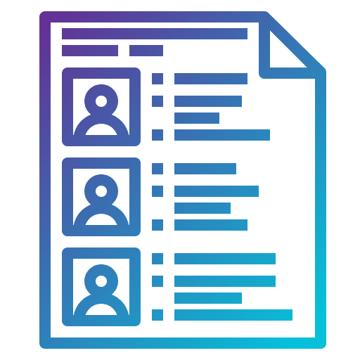 Opinion files and folders users opinion icon