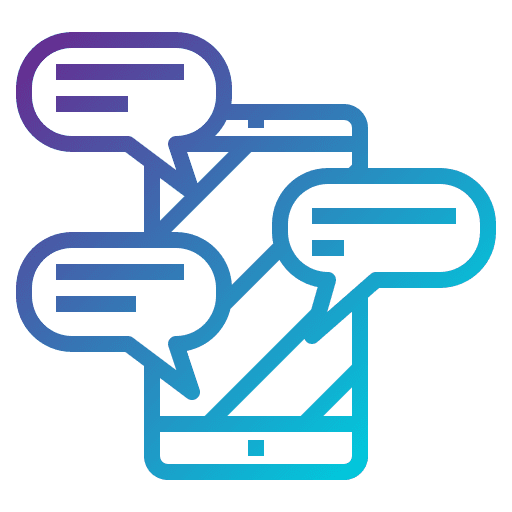 Chat chat mobile phone message icon