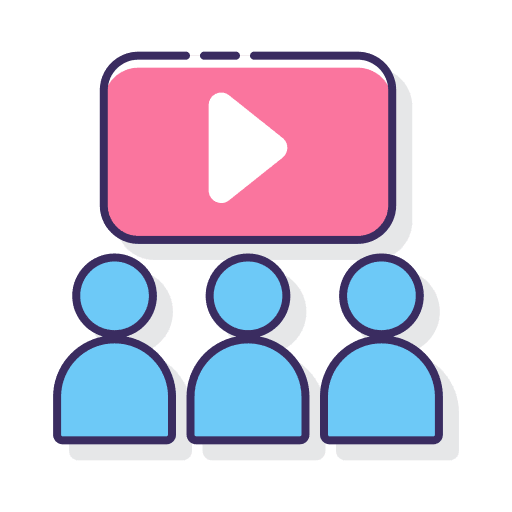 Viewers viewers views play button icon