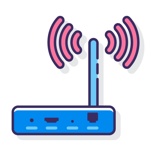 Router wireless internet electronics connectivity icon